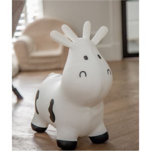 Ballon sauteur vache skippy blanc Tryco
