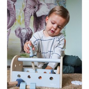 Boîte à outils en bois 24 mois et + Tryco