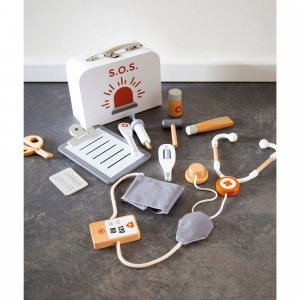 Malette de docteur en bois 3 ans et + Tryco