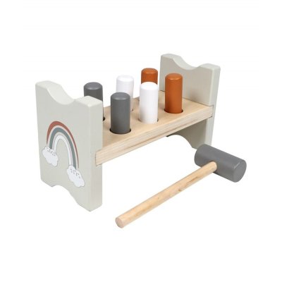 Jeu du marteau en bois
