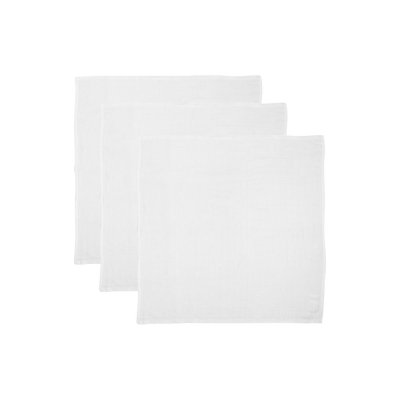 Blush & blossom - set de démarrage (6 langes- 3 gants - 3 gdes lingettes) blanc