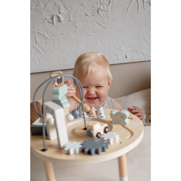 Table d'activités en bois 18 mois et + Tryco