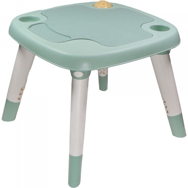 Table d'activités 3 en 1 - dinosaure vert sauge Tryco