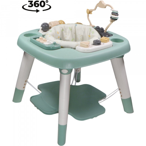 Table d'activités 3 en 1 - dinosaure vert sauge Tryco