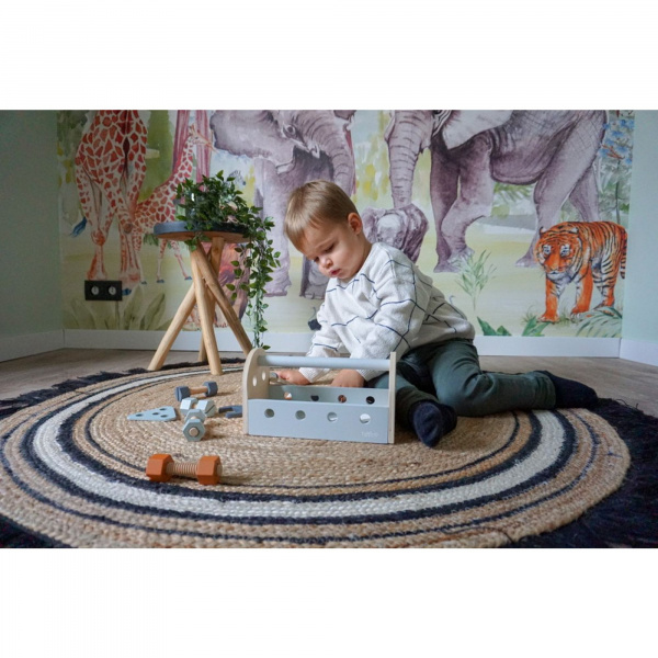 Boîte à outils en bois 24 mois et + Tryco