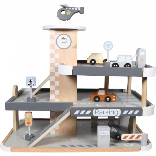 Garage parking en bois 3 ans et + Tryco