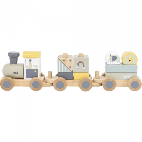 Train en bois 18 mois et + Tryco