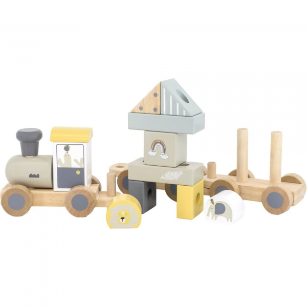 Train en bois 18 mois et + Tryco