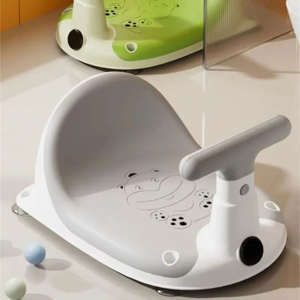 Siège de bain bébé gris Tryco