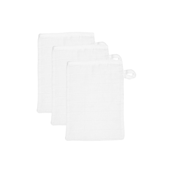 Blush & blossom - set de démarrage (6 langes- 3 gants - 3 gdes lingettes) blanc Tryco