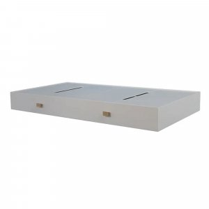 Tiroir de lit marélie 70x140 cm neige Theo