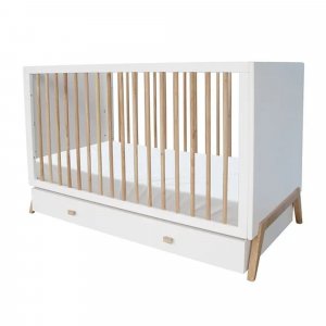 Tiroir de lit marélie 70x140 cm neige Theo