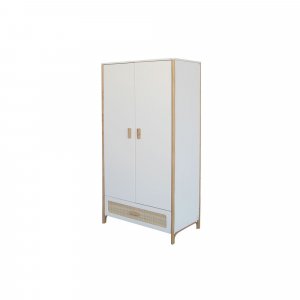 Armoire océania cannes de rotin neige Theo