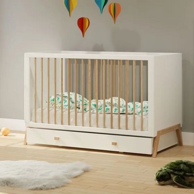 Tiroir de lit marélie 70x140 cm neige