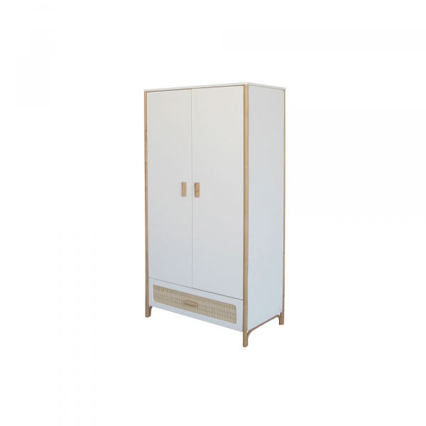 Armoire océania cannes de rotin neige Theo