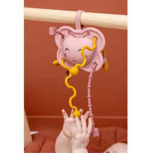 Jouet sensoriel à tirer en silicone mrs. butterfly Trixie