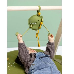 Jouet sensoriel à tirer en silicone mr. dino Trixie