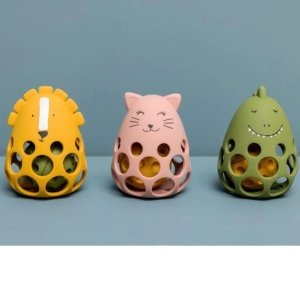 Hochet sensoriel en silicone mr. lion Trixie