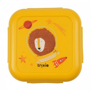 Boîte à goûter avec clips carée - spaceman mr. lion Trixie