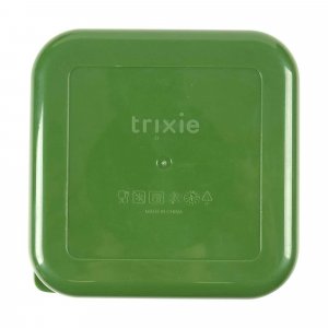 Lot de 3 boîtes à goûter carrées - mr. alligator Trixie