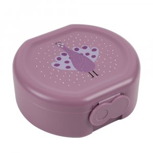 Lot de boîtes à goûter à clip rondes - mrs. peacock Trixie