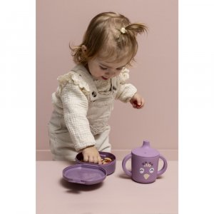 Lot de boîtes à goûter à clip rondes - mrs. peacock Trixie