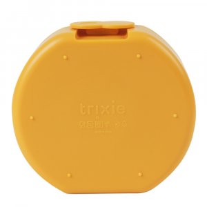 Lot de 2 boîtes à goûter à clip rondes - mr. giraffe Trixie