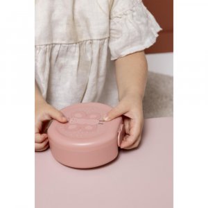 Lot de 2 boîtes à goûter à clip rondes - mrs. butterfly Trixie