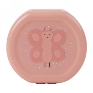 Lot de 2 boîtes à goûter à clip rondes - mrs. butterfly Trixie