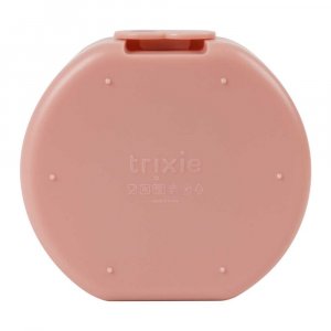 Lot de 2 boîtes à goûter à clip rondes - mrs. butterfly Trixie