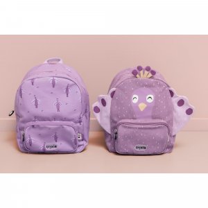 Sac à dos enfant imprimé - proud peacock Trixie