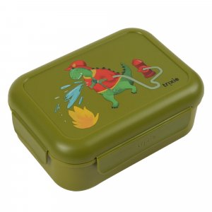 Boîte repas avec clips - fireman mr. dino Trixie