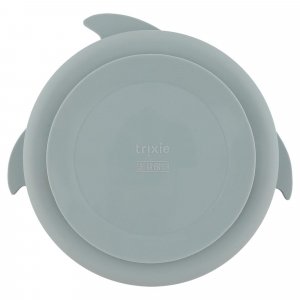 Assiette compartimentée avec ventouse mr. shark Trixie