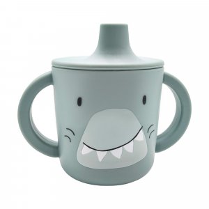 Tasse d'apprentissage en silicone - mr. shark Trixie