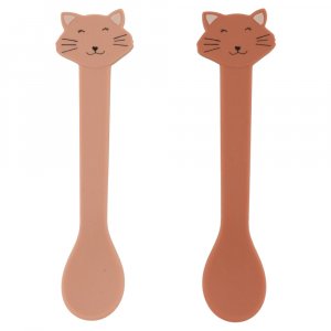Lot de 2 cuillères en silicone Trixie