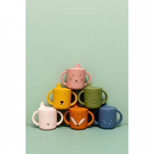 Tasse d'apprentissage en silicone mrs. elephant Trixie