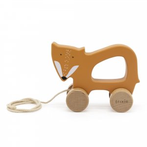 Jouet à tirer en bois mr. fox Trixie