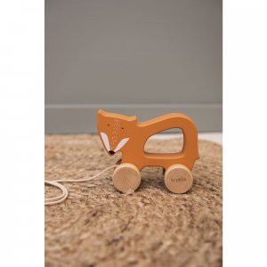 Jouet à tirer en bois mr. fox Trixie