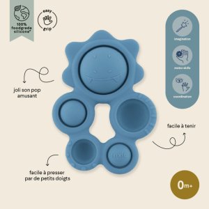Jouet d'activité pop-it en silicone mr. triceratops Trixie