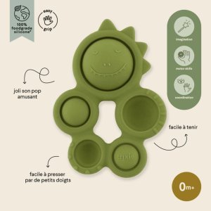 Jouet d'activité pop-it en silicone - mr. dino Trixie