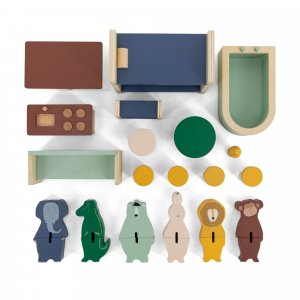 Jouet d'éveil maison en bois all animals Trixie