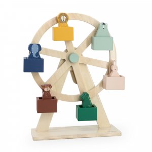Grande roue en bois all animals Trixie
