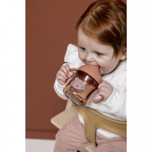 Tasse d'apprentissage avec poignées en silicone - mrs. cat Trixie