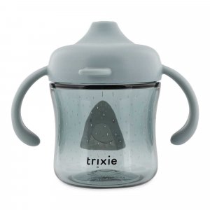 Tasse d'apprentissage avec poignées en silicone - mr. shark Trixie