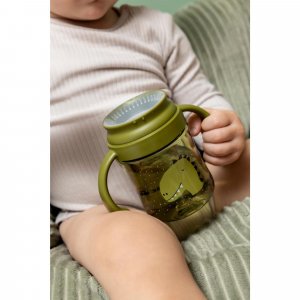 Gobelet enfant 360° avec poignées - mr. dino Trixie