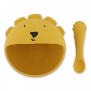 Set premier repas bébé en silicone - mr. lion Trixie