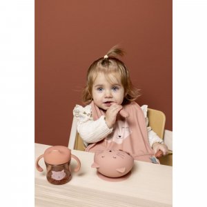 Set premier repas bébé en silicone - mrs. cat Trixie