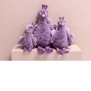 Petite peluche bébé mrs. peacock Trixie
