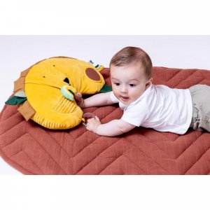Coussin d'activités - mr. lion jaune Trixie