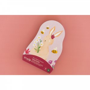 Puzzle enfant à forme - les fleurs de mrs. rabbit - 12 pièces Trixie